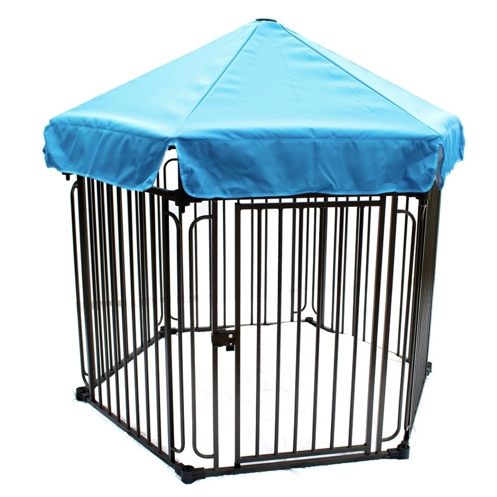 covered pet playpen