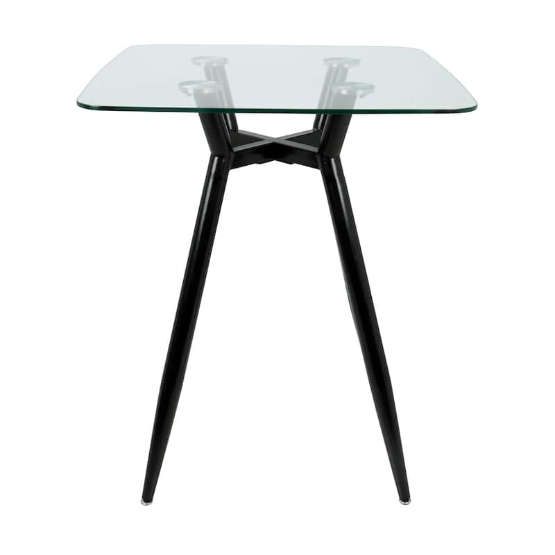 Carson Carrington Valbyte Mid-Century Modern Square Counter Table - N/A