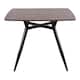 Carson Carrington Vikensved Mid-Century Modern Square Dining Table - N/A