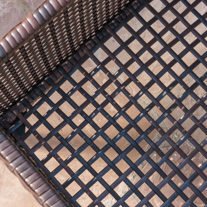 Rupert Outdoor Wicker Storage Unit by Christopher Knight Home