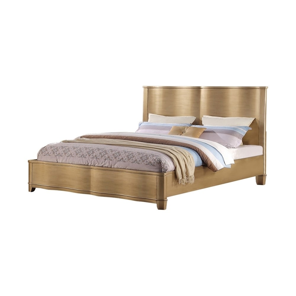 Featured image of post Light Wood King Bed Frame : King platform bed frame with wooden slat mattress foundation | no box spring needed.