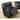 Immense Relief Bonded Leather & Plywood Recliner/Glider, Black