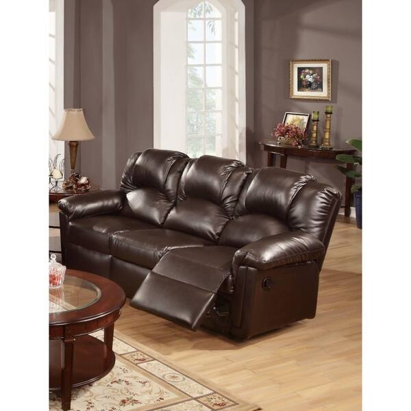 Ont Hardwood Metal Bonded Leather Recliner Sofa Metal Bonded Leather Recliner Sofa