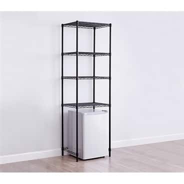 Suprima® Extra Height Mini Shelf Supreme in Black by DormCo