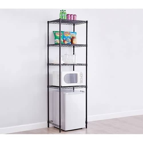Suprima® Extra Height Mini Shelf Supreme in Black by DormCo