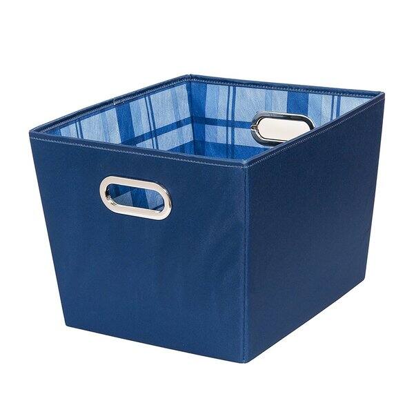 Shop Honey Can Do Bts 01843 Medium Storage Bins Blue 2 Pack Free Shipping On Orders Over 45 Overstock 20860509