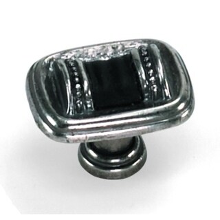 1 3/8" Sirocco Knob - Silverado w/ Black Leather Wrap