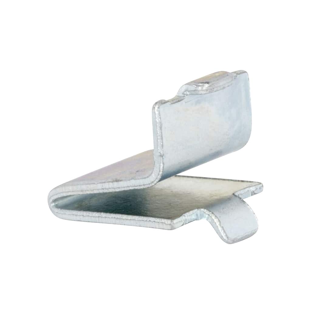 20 Pack Rok Hardware Adjustable Steel Pilaster Shelf Support Clip