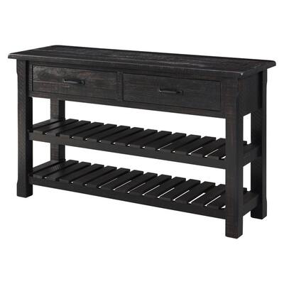 Buy Black Pine Coffee Console Sofa End Tables Online At