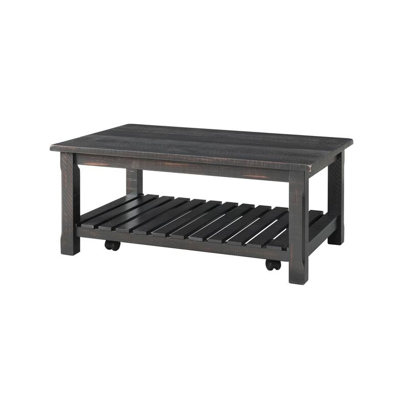 Barn Door Coffee Table by Martin Svensson Home - Black