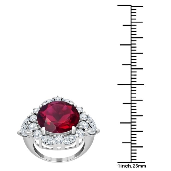 925 Sterling Silver Halo Ring For Girls Orchid Jewelry 2.85 Ctw 6mm Round Pink Sapphire Ring For Women Nickel Free Engagement Gift For Her September Birthstone gemstone jewelry