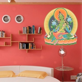 Mandala Buddha Full Color Wall Decal Sticker AN-704 FRST Size 52