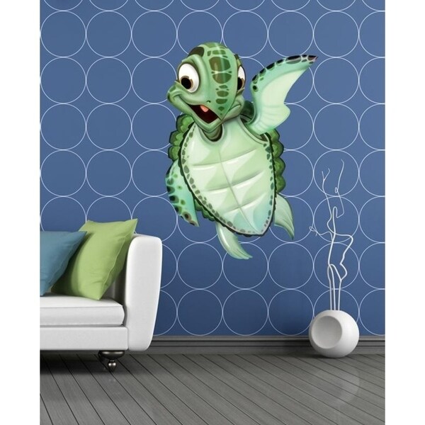 Baby Turtle Full Color Wall Decal Sticker K-216 FRST Size 33"x40". Opens flyout.