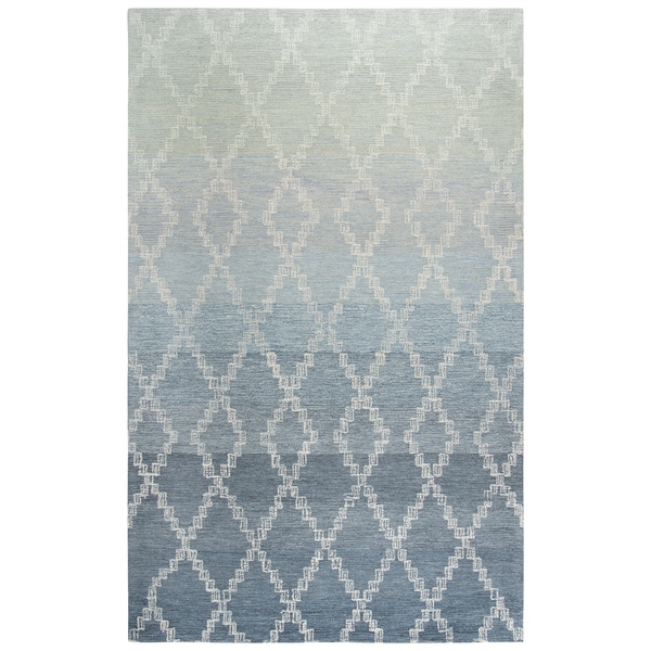 Rizzy Home Dune Grey Wool Area Rug - 8' x11'