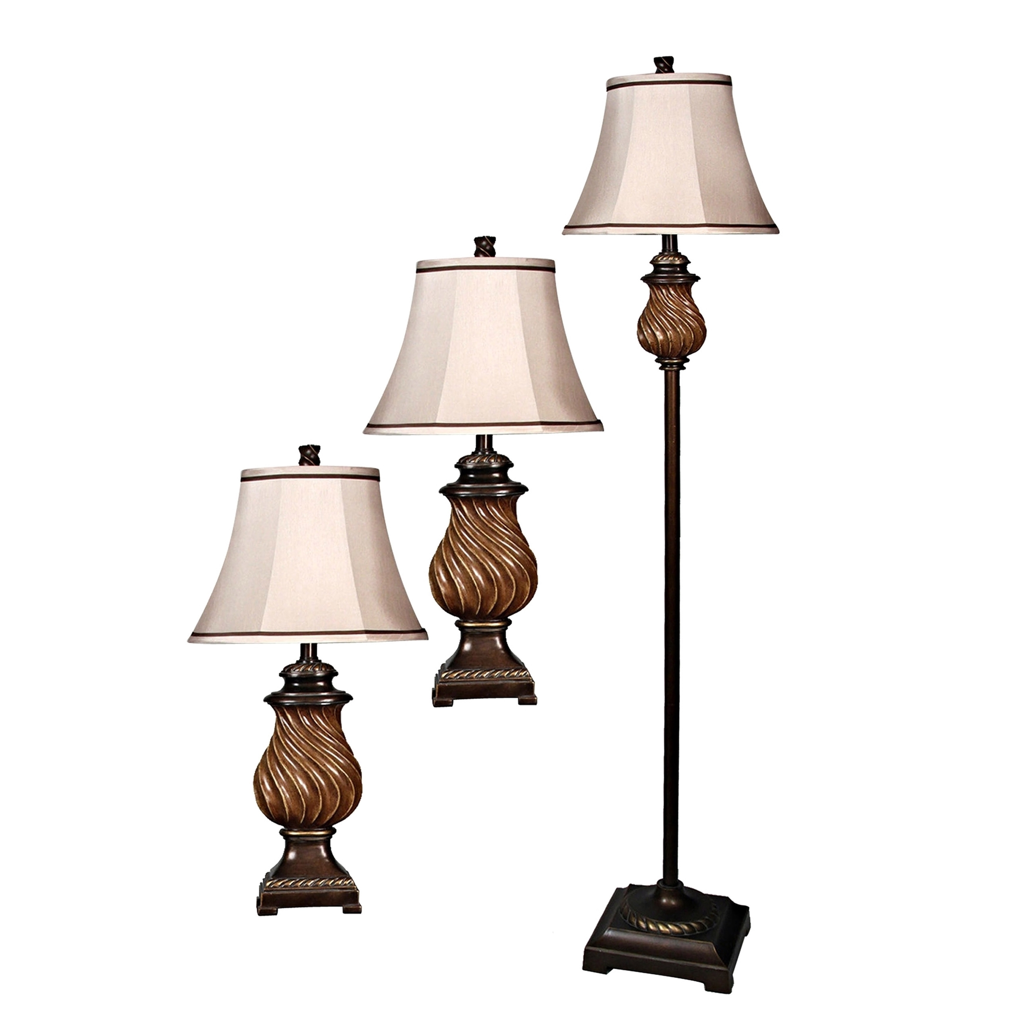 stylecraft set of 2 table lamps