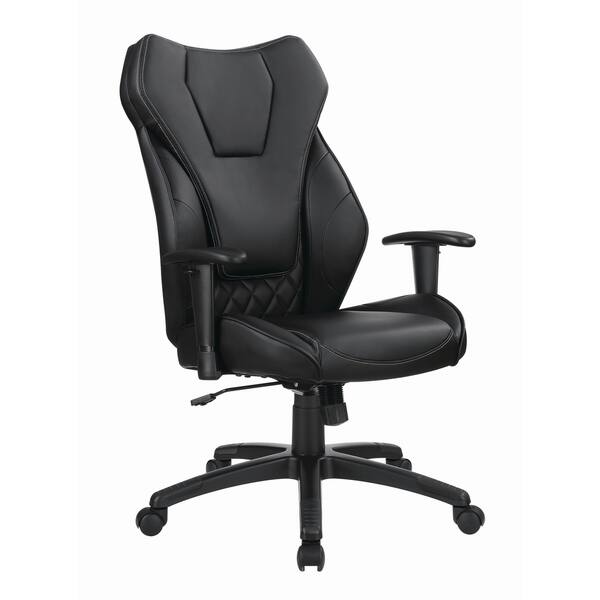 Allsteel Black Leather and Chrome Conference Chairs - Recycled Office  Furnishings