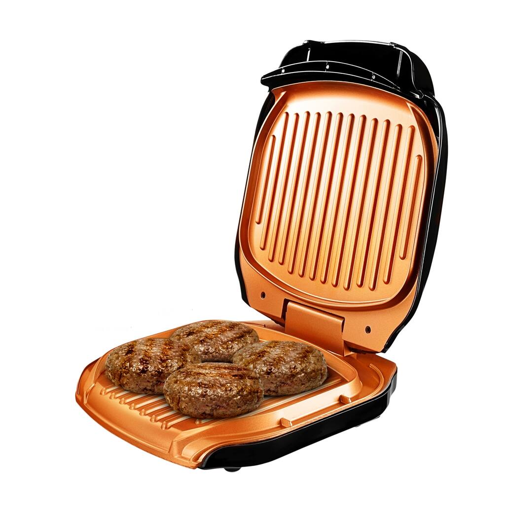 Gotham Steel Electric Sandwich Maker Nonstick Indoor Grill Toaster