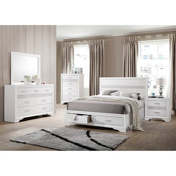 Miranda Modern 7 Drawer Dresser With Hidden Jewelry Tray Miranda Modern 7 Drawer Dresser