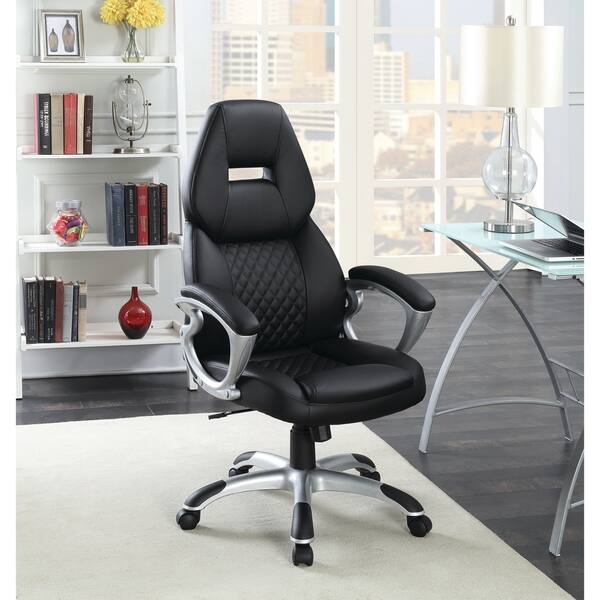 Coaster - Adjustable Height Office Chair with Padded Arm