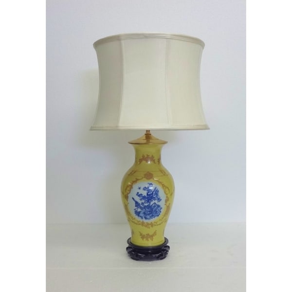 French Elite Porcelain Table Lamp