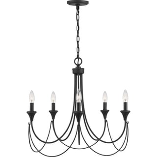 Copper Grove Hyland 5-light Candle Chandelier (Grey) - Chandeliers For Bedrooms by Overstock.com