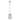 Avery Home Lighting Mersesse Chrome 1-light Pendant
