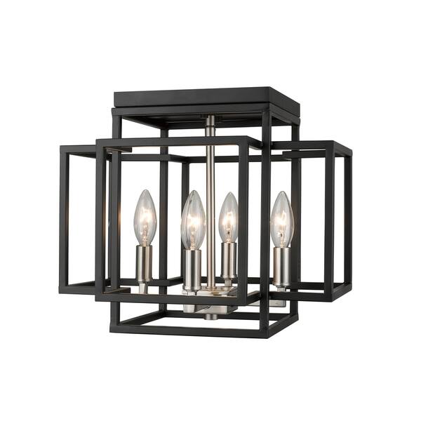 Z Lite Ania 4 Light Flush Mount Z Lite Ania 4 Light Flush Mount