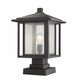 preview thumbnail 1 of 0, Avery Home Lighting Aspen Outdoor 1-Light Pier Mounted Fixture
