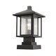 preview thumbnail 2 of 0, Avery Home Lighting Aspen Outdoor 1-Light Pier Mounted Fixture