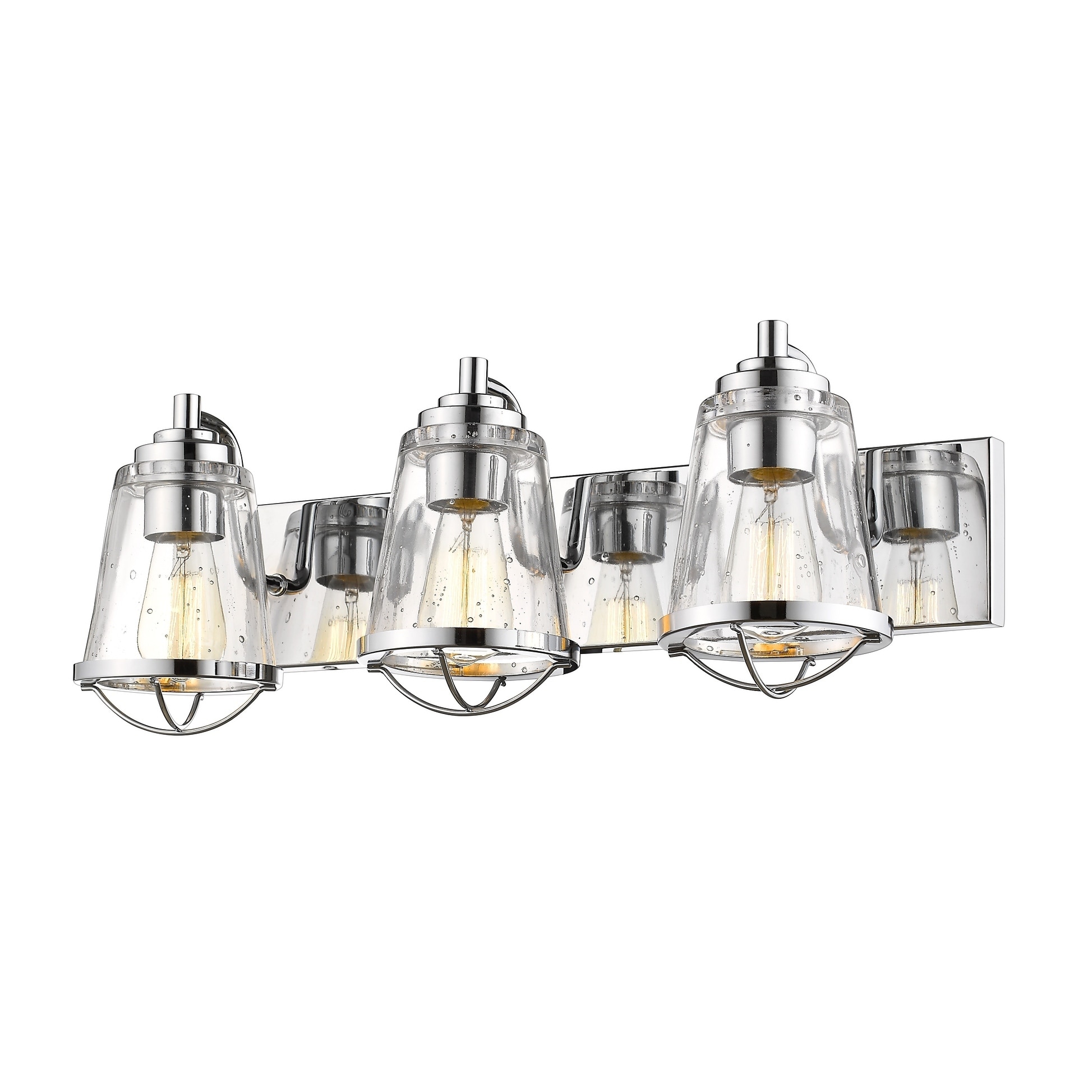 Avery Home Lighting 4 Light Vanity Silver Finish