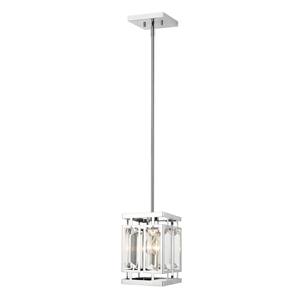 Avery Home Lighting Mersesse Chrome 1-light Pendant