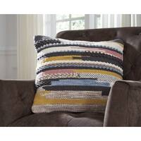 Rayford Multi-Color Abstract Throw Pillow