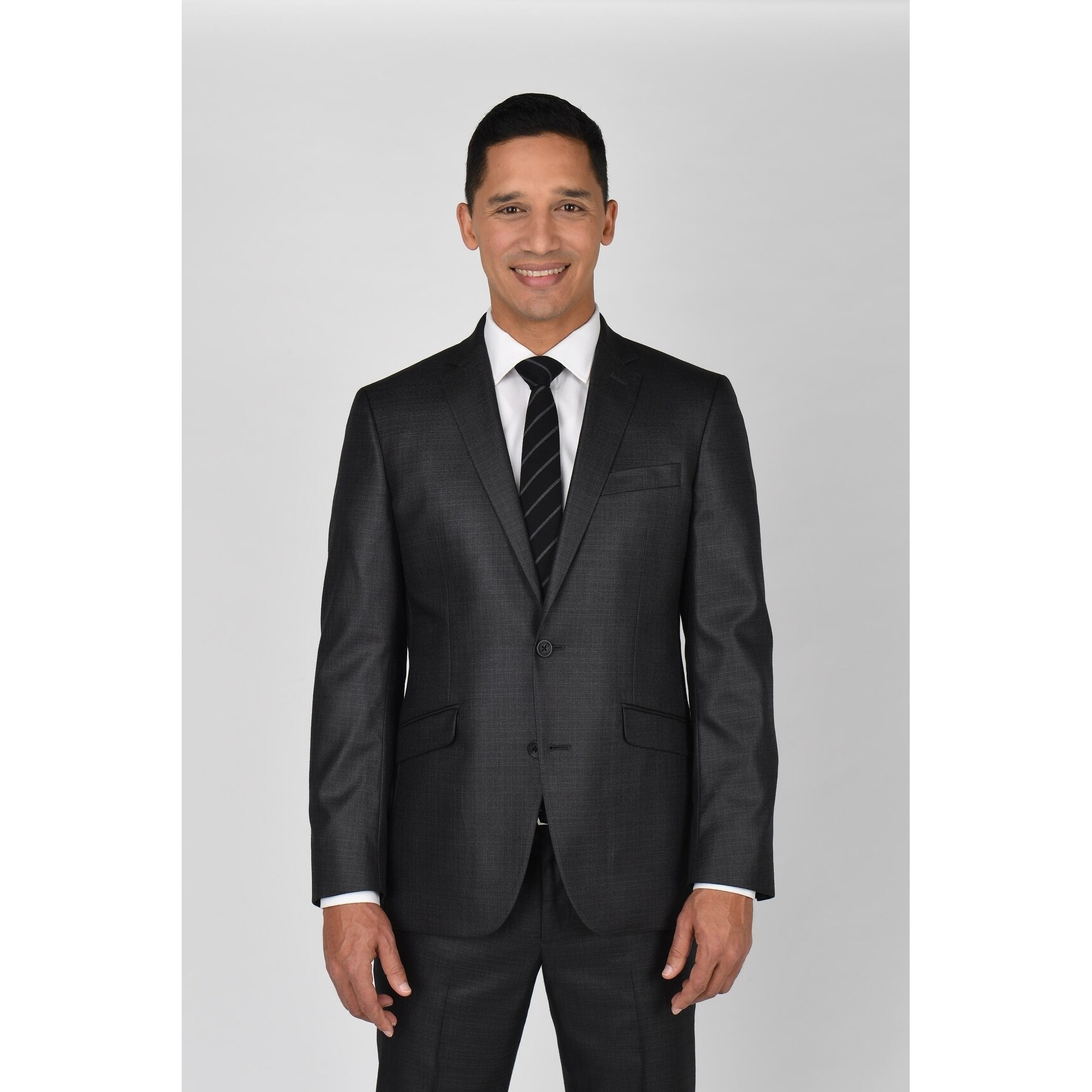 Kenneth cole gunmetal suit Clearance