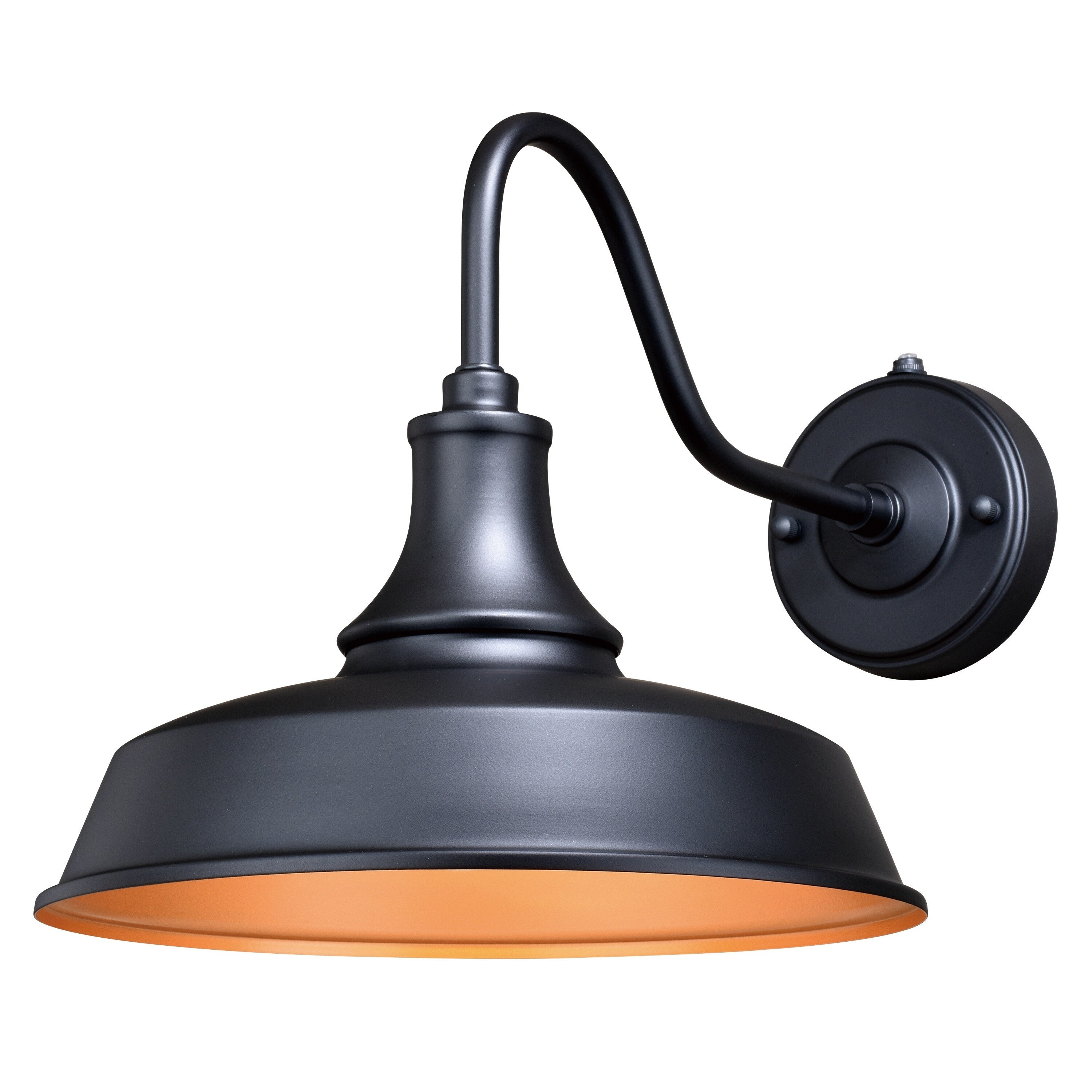 Dorado 1 Light Dusk To Dawn Bronze Gold Farmhouse Barn Dome Dorado 1 Light Dusk To Dawn Bronze Gold