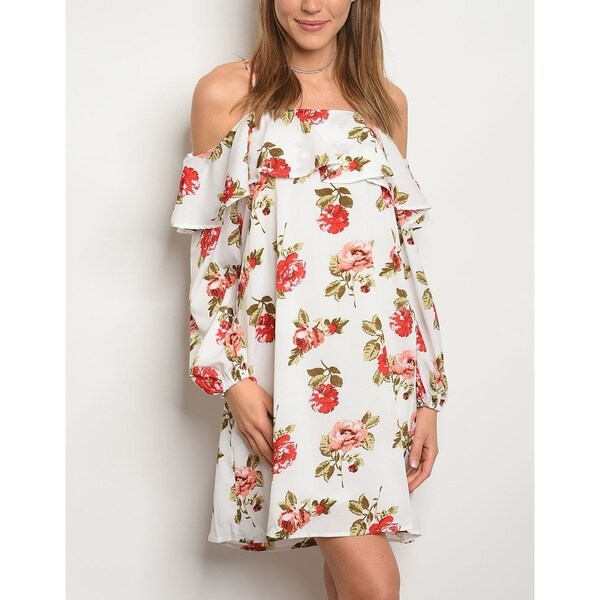 floral tunic dress