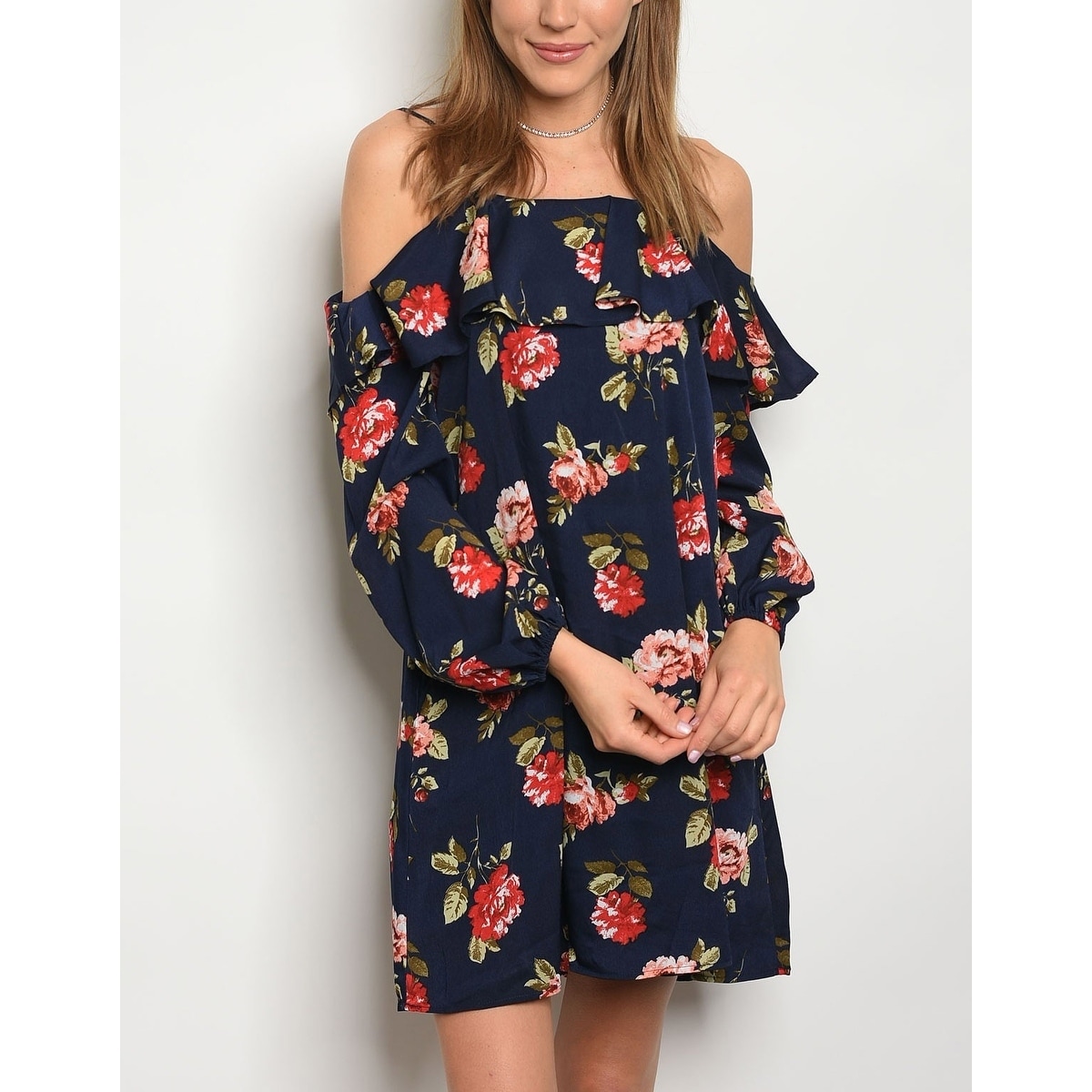 tunic floral dress