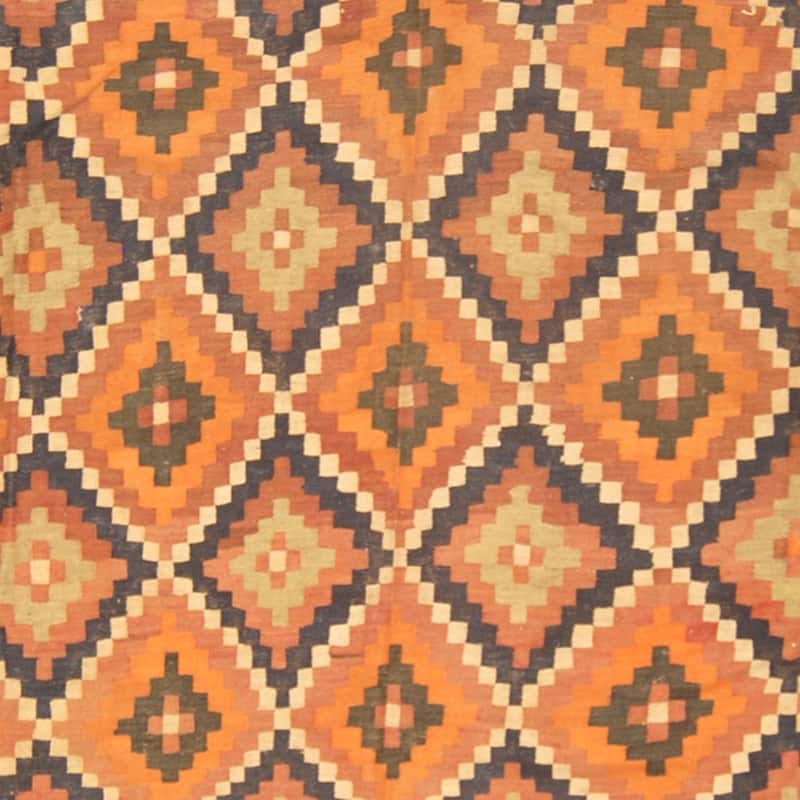 Handmade One-of-a-Kind Antique Kilim Wool Rug (Afghanistan) - 10' x 16'6