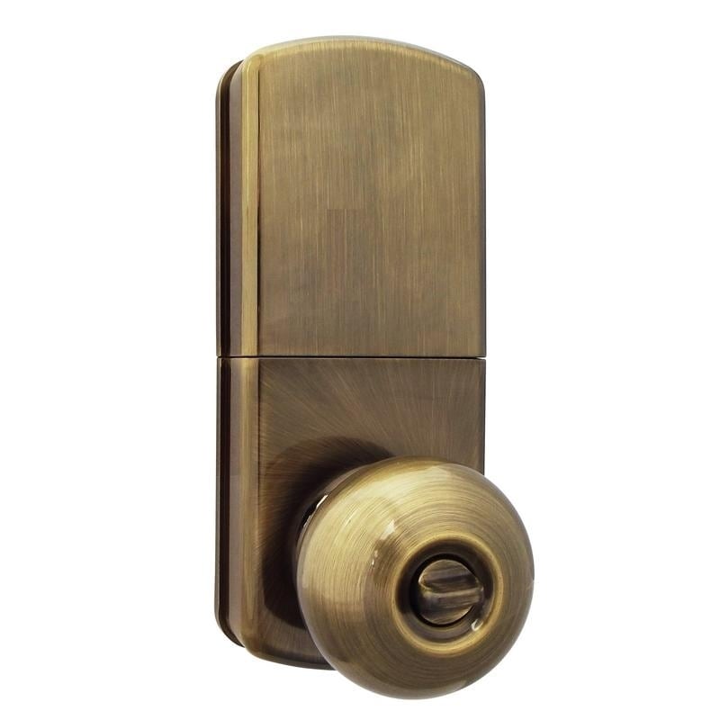 RLK4G - Invisible Door Lock with 4 Remote Controls (3V) - Golden