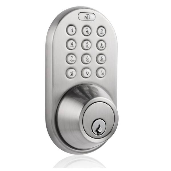 Shop Electronic Keyless Entry Touchpad Deadbolt Door Lock On