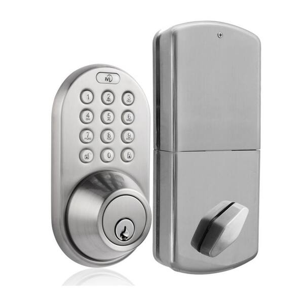 Shop Electronic Keyless Entry Touchpad Deadbolt Door Lock On