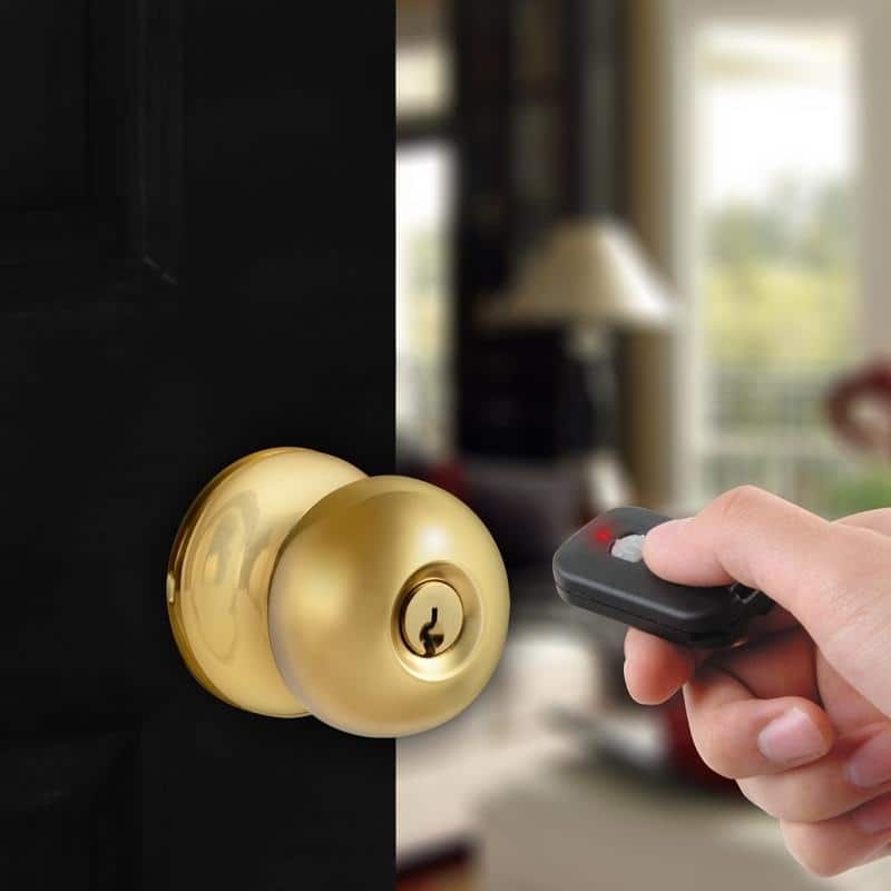 Digital Door Lock with Keyless Entry via Remote Control - On Sale - Bed ...