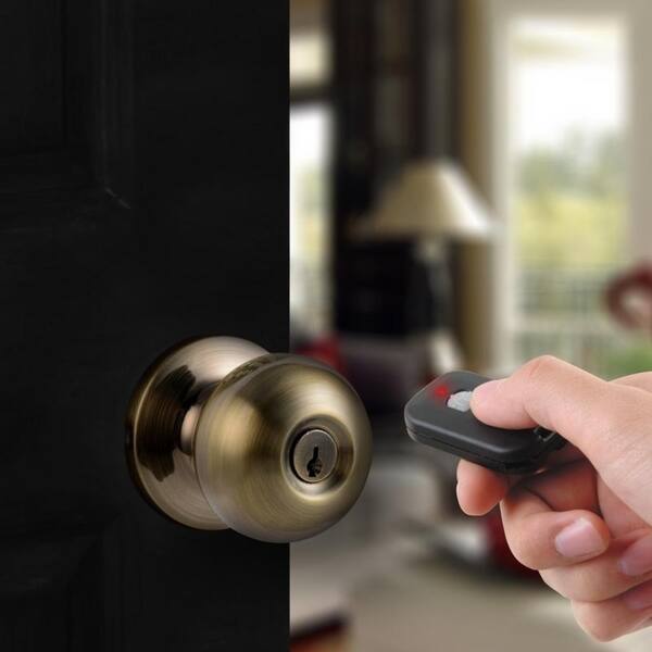 Shop Digital Door Lock With Keyless Entry Via Remote Control