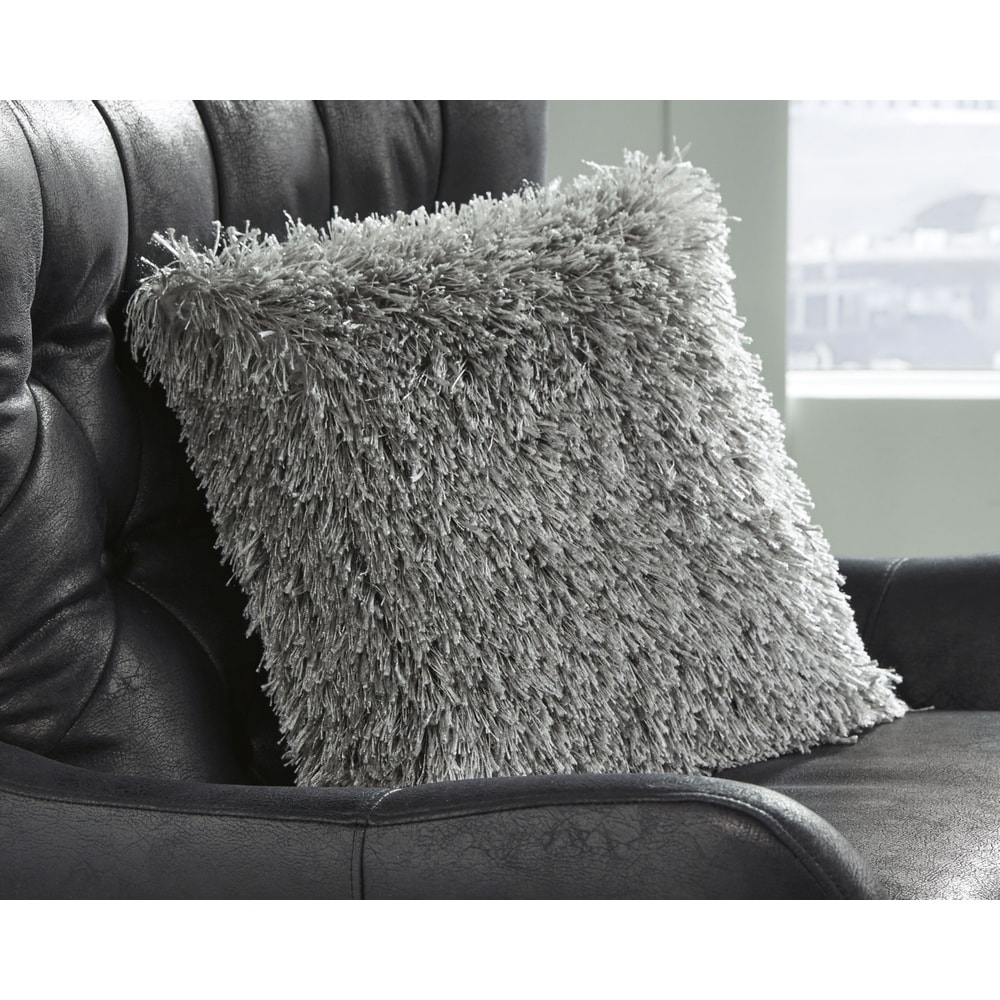 Grey Faux Fur Throw Pillows - Bed Bath & Beyond