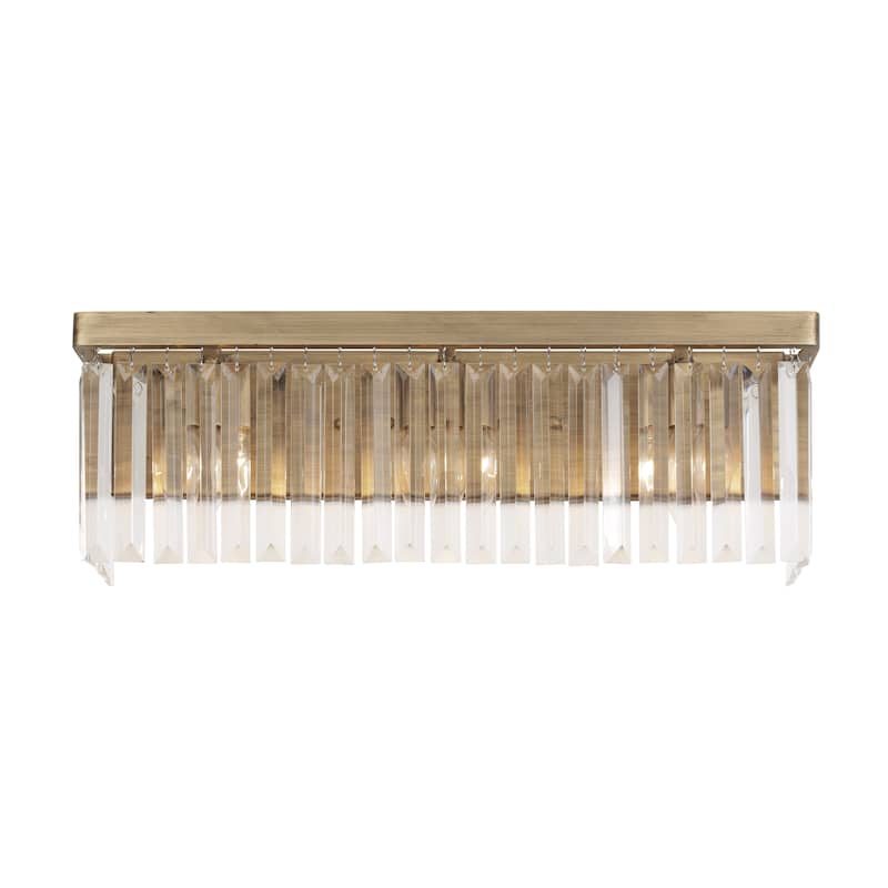 Varaluz Social Club 3-light Havana Gold Bath Fixture