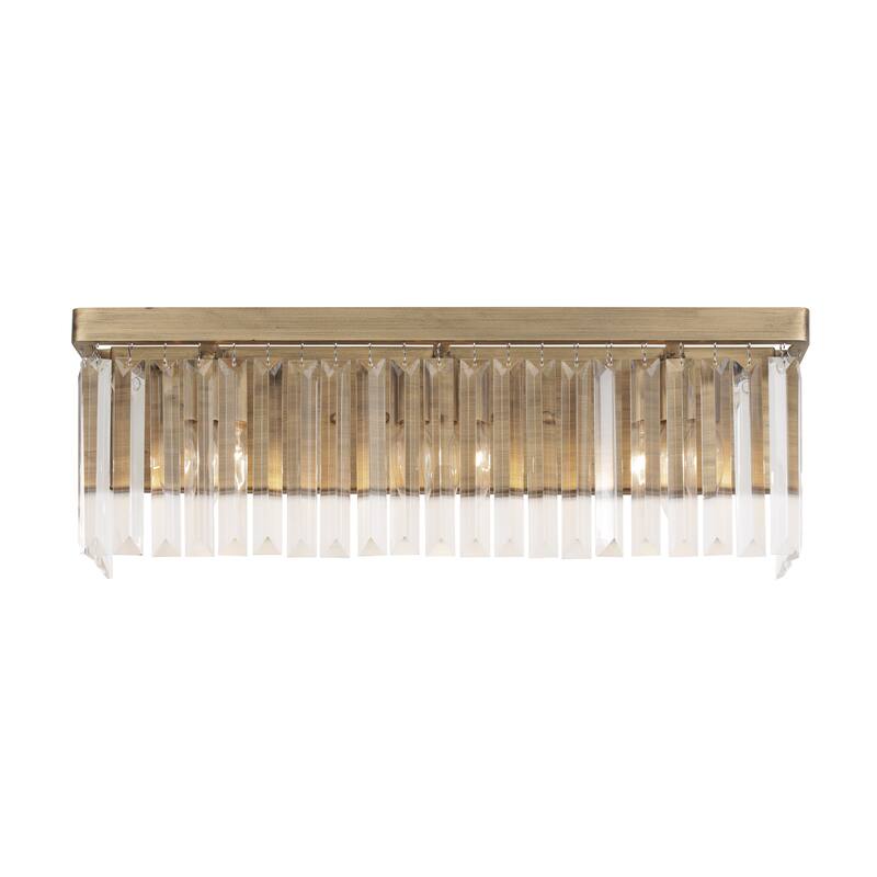 Varaluz Social Club 3-light Havana Gold Bath Fixture