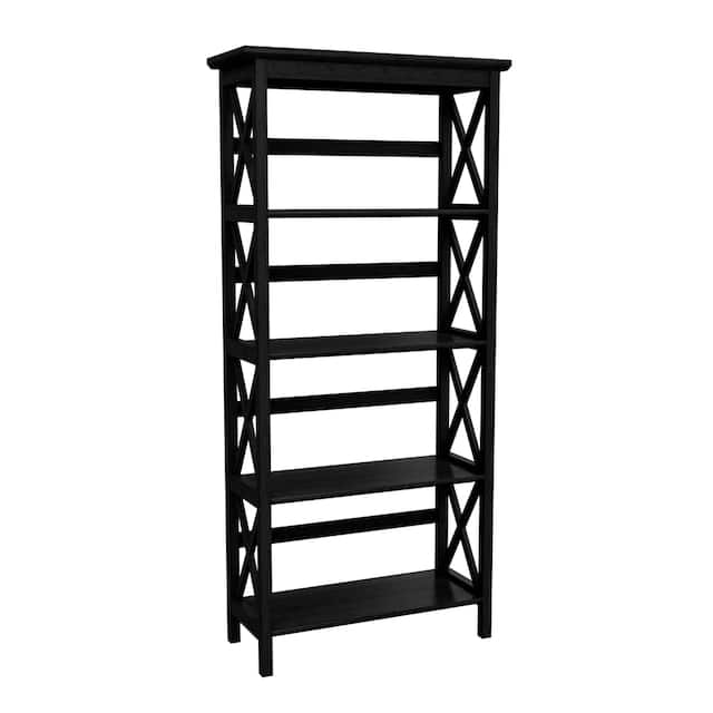 The Gray Barn La Vida 5-tier Bookcase - Black