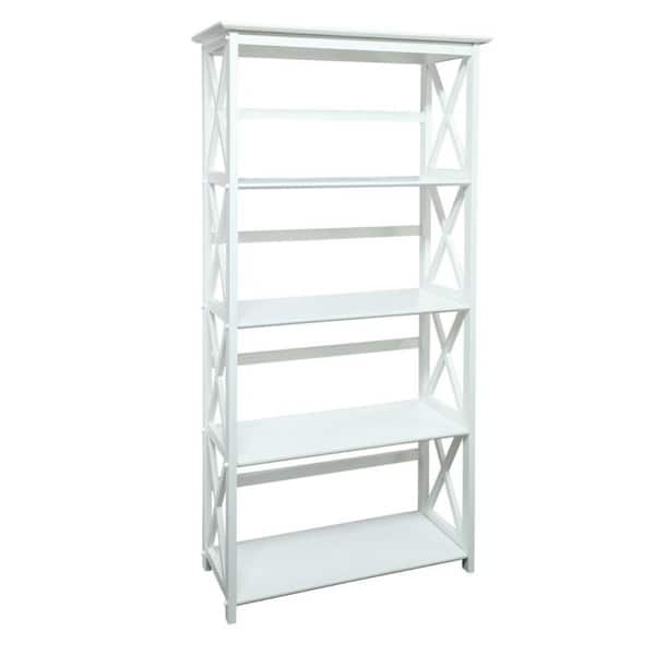 The Gray Barn La Vida 5-tier Bookcase - White