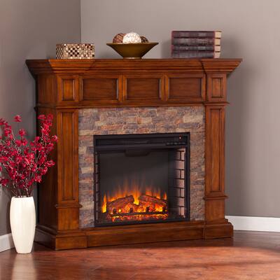 Buy Oak Finish Electric Fireplaces Online At Overstock Our Best