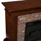 preview thumbnail 5 of 11, Copper Grove Horse Mountain 60-inch Simulated Stone Electric Fireplace