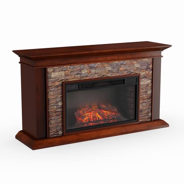 Shop Copper Grove Horse Mountain 60 Inch Simulated Stone Electric